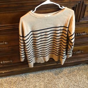 Loft striped sweater